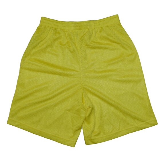 Starter Original Mesh Basketball Shorts Activewear Men's Size S Yellow Summer - Picture 2 of 6